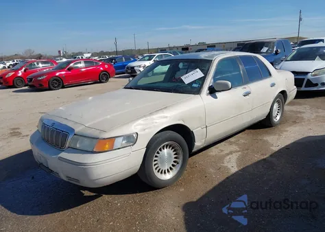 2002 Mercury Grand Marquis Ls from USA, damaged, VIN 2MEFM75W52X634119